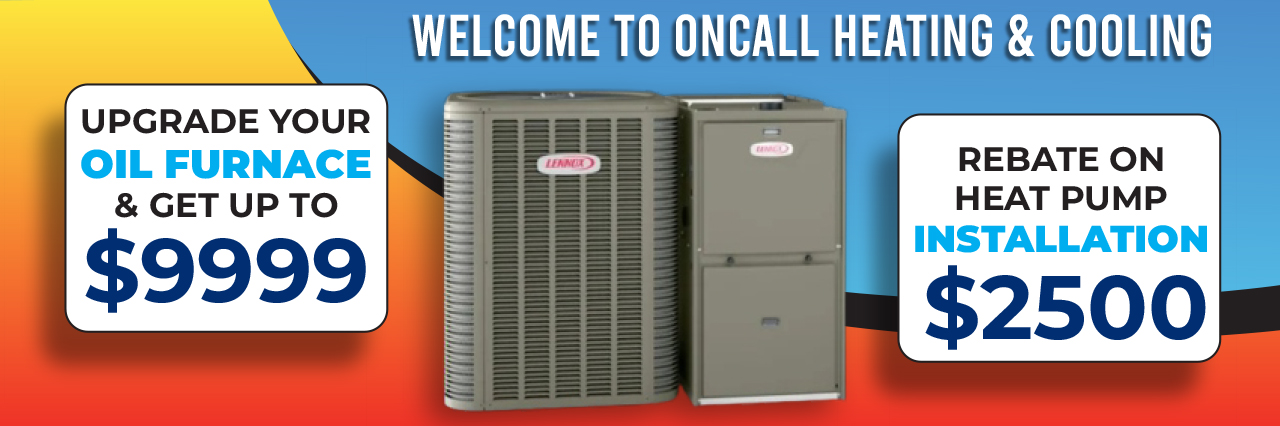 ONCALL Heating and Cooling Promotion – Affordable Furnace, Air Conditioner, and Heat Pump Installation with Easy Financing